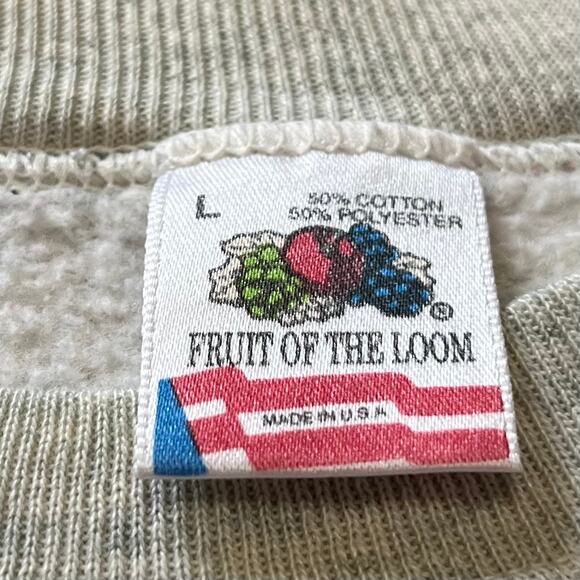 Vintage 1991 Minnesota Twins MLB Baseball Graphic Greysish White Crewneck Large - Picture 3 of 6